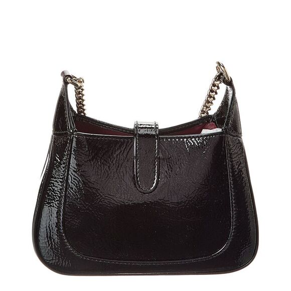 Gucci Jackie Notte Leather Shoulder Bag, Black - Picture 2 of 4